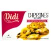 Didi Chipirones de marisco a la gallega, gefüllte Tintenfische mit Meeresfrüchten, auf der Verpackung abgebildet.