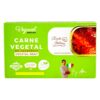 Vegavel Jackfruit-Vegetarisches Fleisch in grüner Verpackung, glutenfrei, ohne Zucker, für vegane Gerichte.