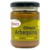 Mareni Olivada Arbequina in Glas mit grüner Etikette, glutenfrei und ballaststoffreich, aus Spanien.