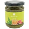 Marini Pesto alla Genovese im Glas, direkt aus Spanien, mit Basilikum, Pinienkernen und Knoblauch.