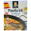 Mareni Paella Kit Meeresfrüchte mit Reis, Meeresfrüchten und Olivenöl, spanische Qualität, glutenfrei, 2 Portionen, ideal für Paella-Liebhaber.