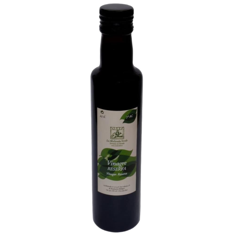 Mareni Vinäger Reserva 250ml Flasche aus Spanien, ideal für Salate und Marinaden.
