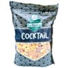 Mareni Cocktail Nussmischung in blauer Verpackung mit Meeresmuster, transparentes Fenster zeigt Nüsse.