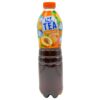 Mareni Pfirsich-Eistee in 1,5 l Flasche mit fruchtigem Design und Orangendeckel, ideal für erfrischenden Genuss.