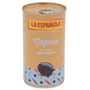 La Española - Schwarze Oliven ohne Kern – 150 g
