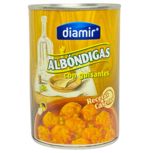 Diamir - Fleischbällchen aus Hühnerfleisch – Albóndigas de Pollo – 415 g
