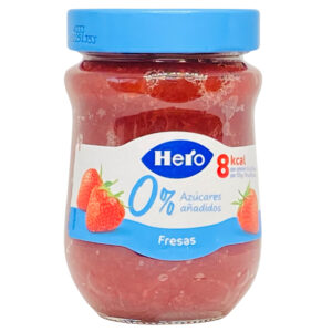 Hero Diet - Erdbeerkonfitüre – Confitura Fresas Jugosas – 280 g