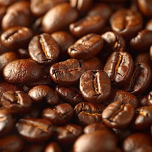 Kaffeebohnen - 50% mit Zucker geröstet - 1 kg