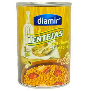 Diamir Linseneintopf mit Chorizo und Speck – Lentejas con Chorizo y Bacon – 425 g