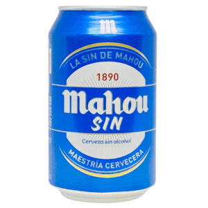 Mahou 0,0% alkoholfrei - Dose 0,33 l