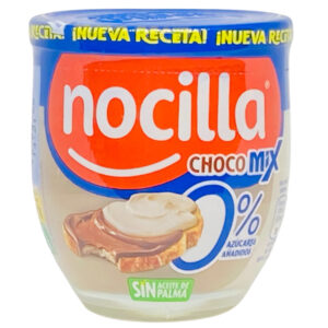 Nocilla - 2 Colores – Kakao- und Milch-Haselnusscreme ohne Zucker – 180 g