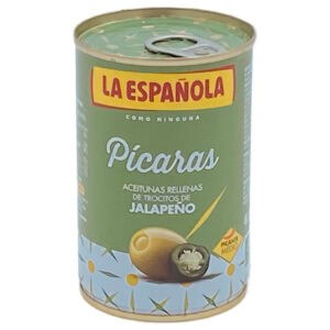 La Española - Oliven mit Pepperoni gefüllt – Picaras – 130 g