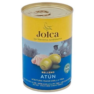 Jolca - Oliven mit Thunfischpaste gefüllt – Aceitunas rellenas de atún – 130 g