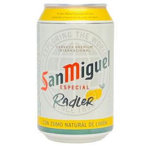 San Miguel Radler - mit natürlichem Zitronensaft - Dose 0,33 l