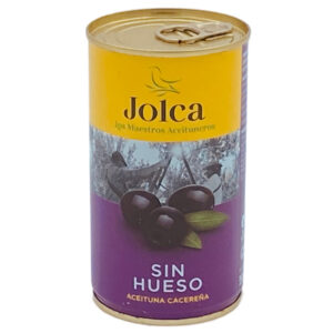 Jolca - Schwarze Oliven Cacereña ohne Kern – 150 g