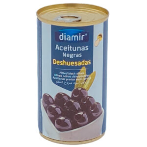 Diamir - Aceitunas Negras – Schwarze Oliven ohne Kern – 150 g