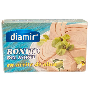 Djamin Bonito del Norte in Olivenöl, spanischer Thunfisch, ideal für tapas, Salate und Sandwiches, hochwertiger Fischgenuss aus Spanien.